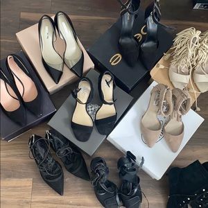 WOW 9 PAIRS OF HEELS!!! BUNDLE DEAL